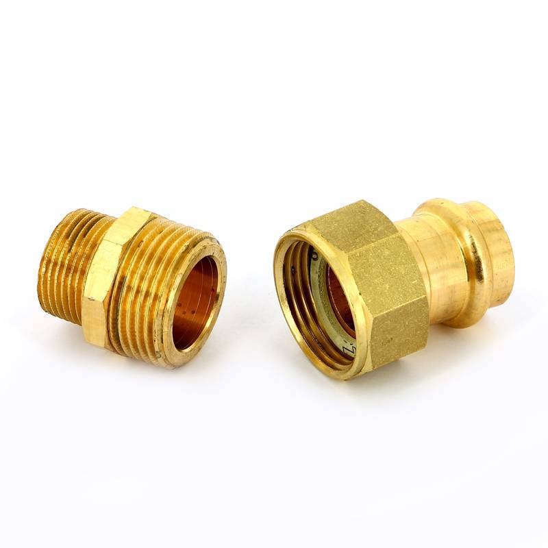 Муфта разъемная пресс-НР IBP >B< Press 22 мм x 3/4 бронза P4331G02206000