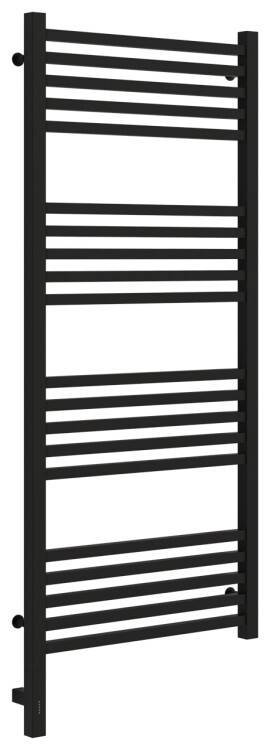 Полотенцесушитель электрический Сунержа Модус 3.0 1320x530 мм МЭМ левый черный матовый HOG3157001250