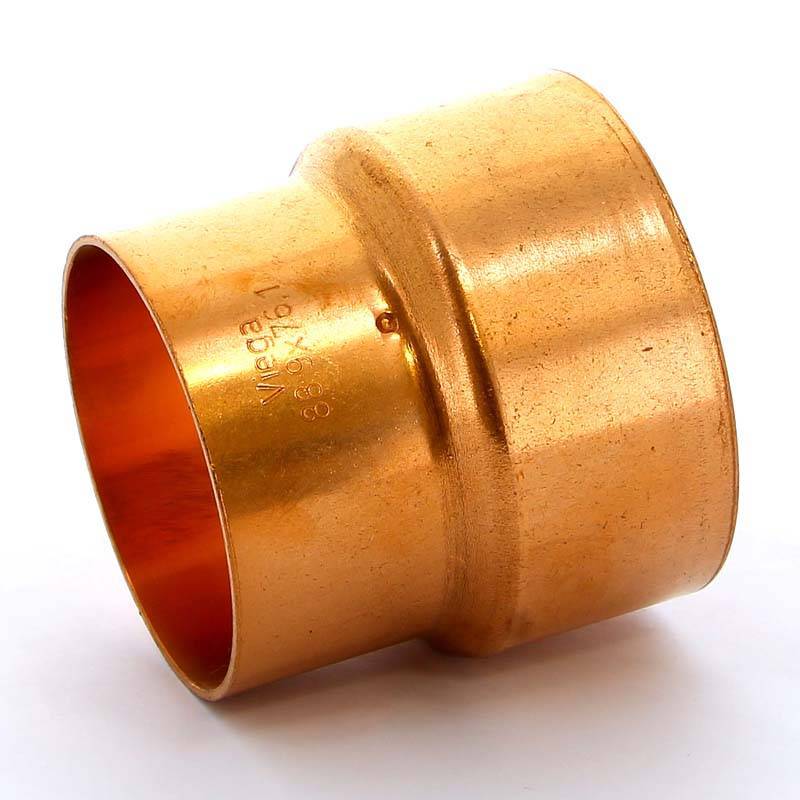 Муфта редукционная двухраструбная Viega под пайку 88.9х76.1 мм 594398