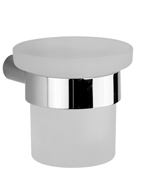 Стакан с держателем Cisal System Matt Black SY09050040