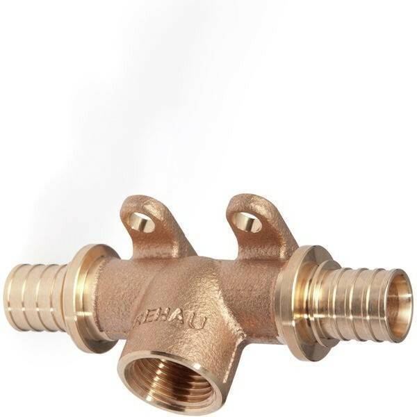 Тройник настенный REHAU RAUTITAN RX 20-Rp 1/2-16 бронза 13660171001