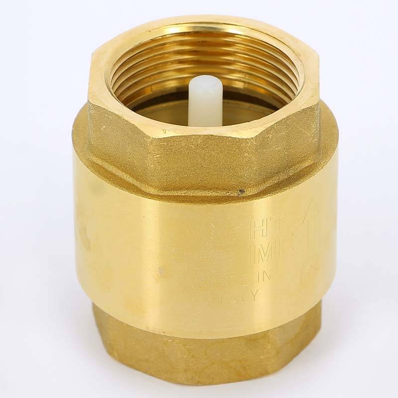 Клапан обратный пружинный Tiemme YACHT 1 1/4 с пластиковым затвором 3500006