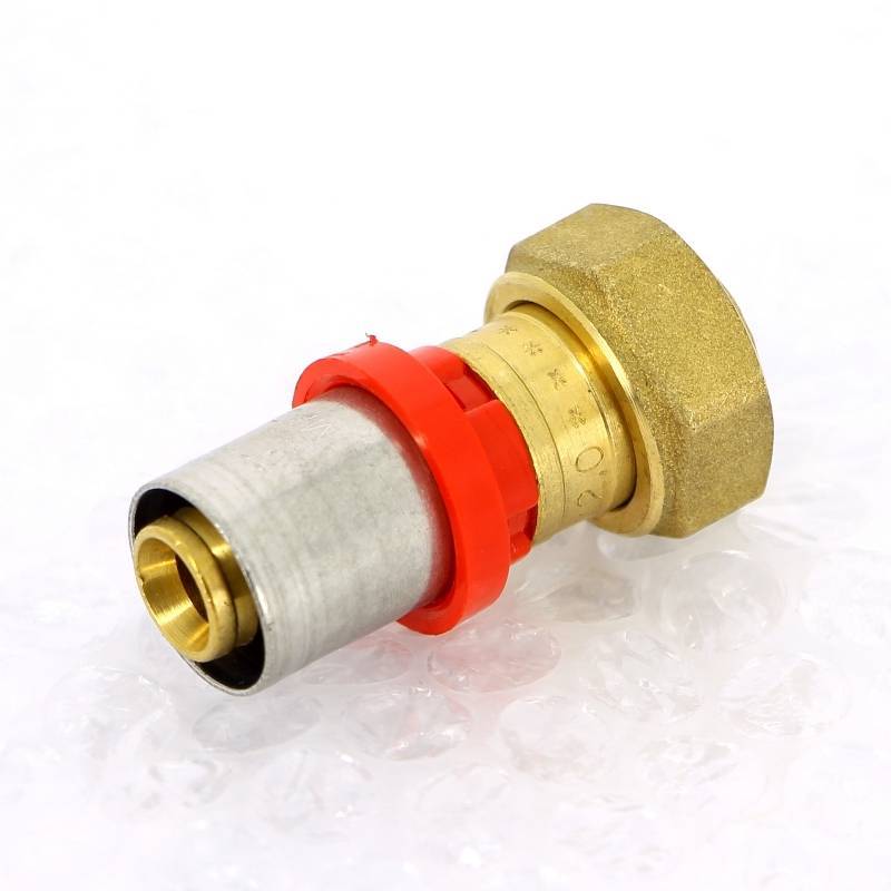 Муфта пресс-В Tiemme с накидной гайкой 16x1/2 1650141