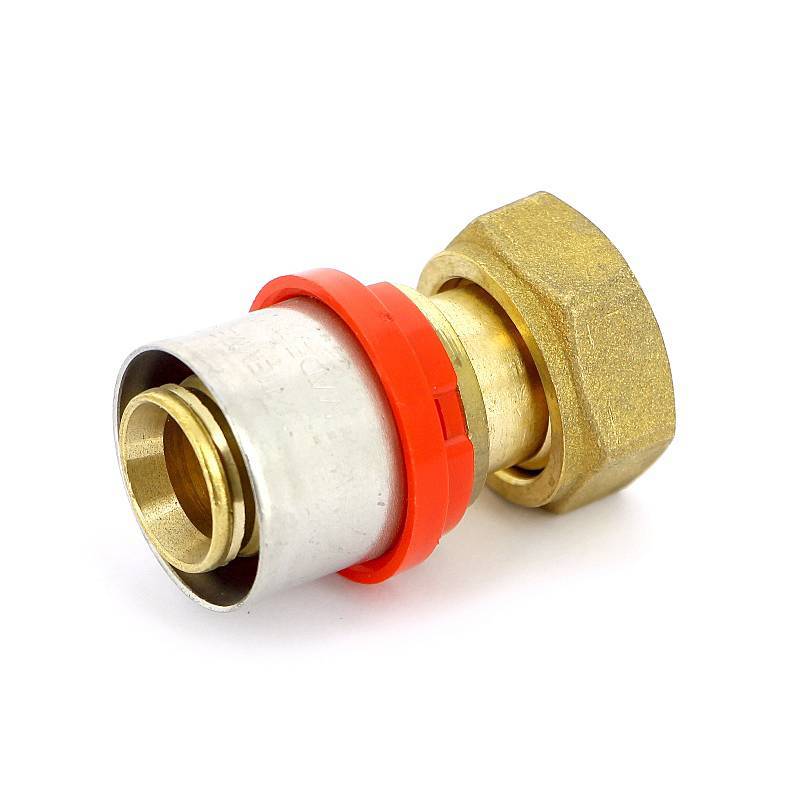 Муфта пресс с накидной гайкой Tiemme 26x1 плоское уплотнение 1650071