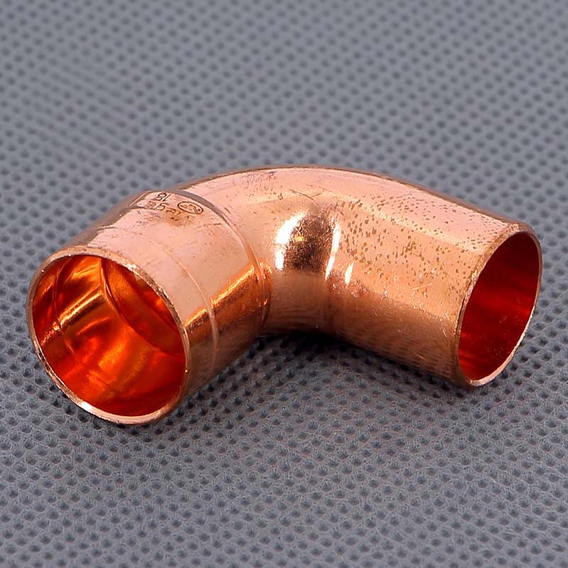 Угол медный 90 градусов однораструбный под пайку Viega 18 мм 101169