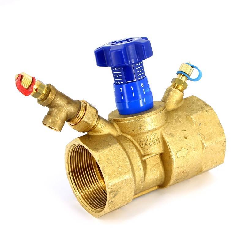 Клапан балансировочный ручной Cimberio 787OTDP 2 ВР-ВР 787OTDP 2