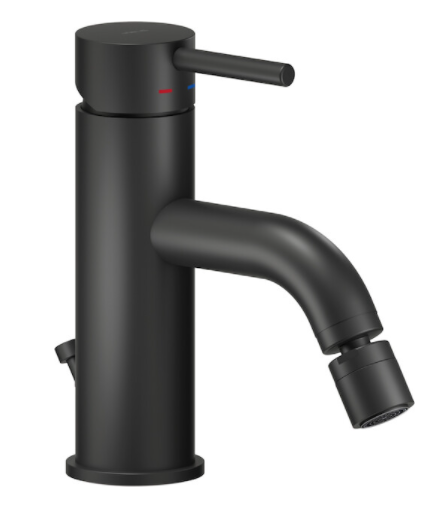 Смеситель для биде Nobili LIVE матовый черный LV00119/1BM