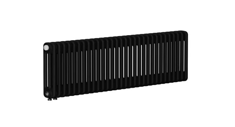 Радиатор трубчатый RIFAR TUBOG VENTIL 3037 30 секций нижнее подключение Антрацит матовый TUB303730DV1AN