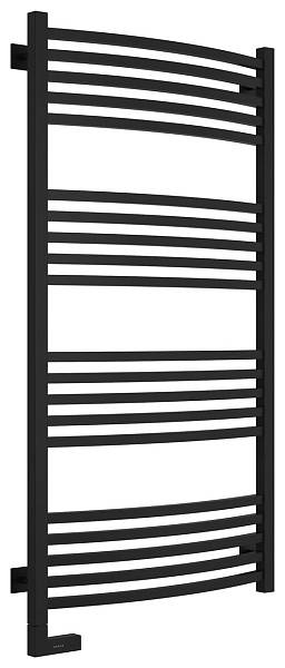 Полотенцесушитель электрический Сунержа Аркус 2.0 600x1200 мм левый матовый черный 31-5604-1260