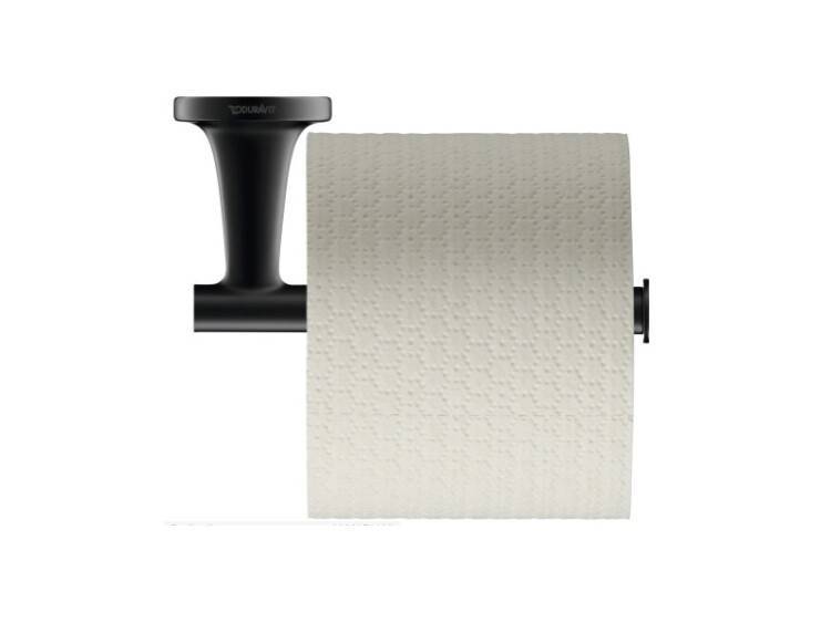 Бумагодержатель Duravit Starck T черный матовый 0099374600