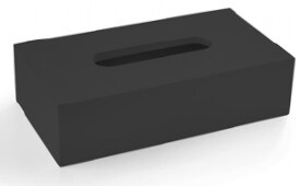 Диспенсер для салфеток 3SC BeMood 245x130x65 мм черный матовый BEMN70A