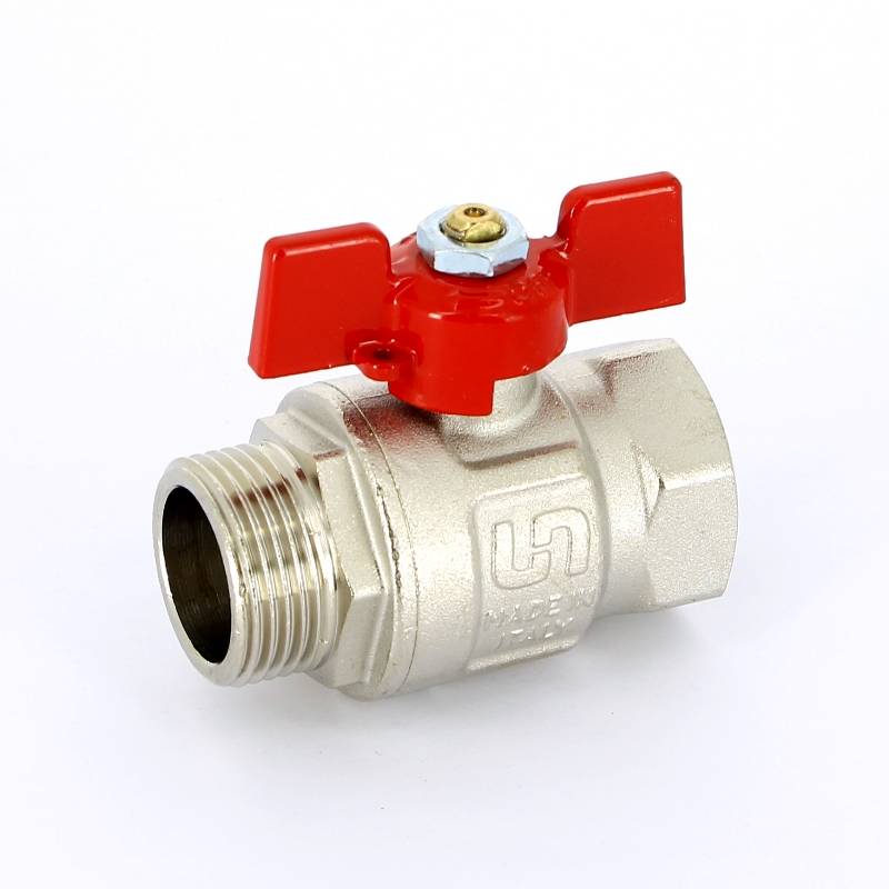 Кран шаровой Uni-Fitt 1 НВ полнопроходной бабочка 111T4000