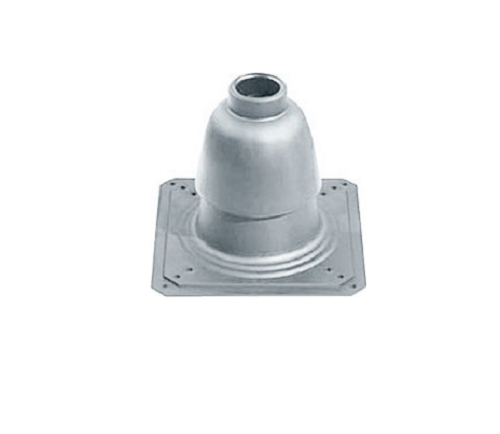 Колпак шахты Wolf с оголовком и забором воздуха алюминий 303261