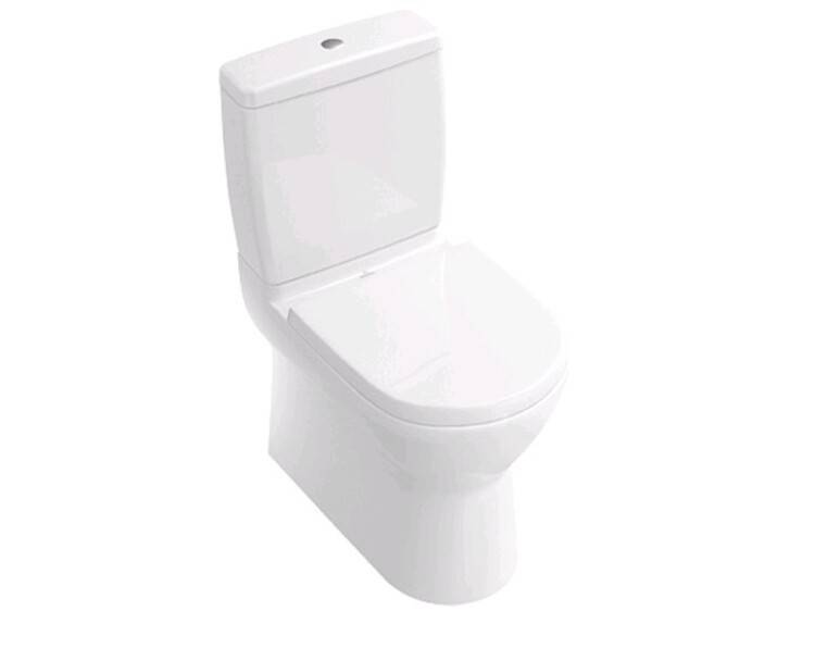 Унитаз напольный Villeroy & Boch O.novo 360х650х400 мм альпийский белый 56581001