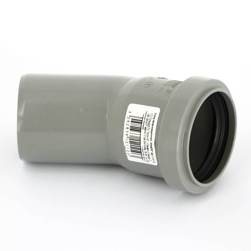 Отвод канализационный Ostendorf HT HTB 50 мм 30° 112110