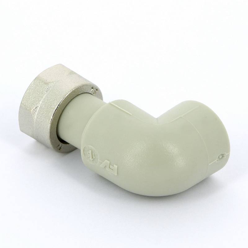 Угольник PP-R FV-Plast с накидной гайкой 20х3/4 227021