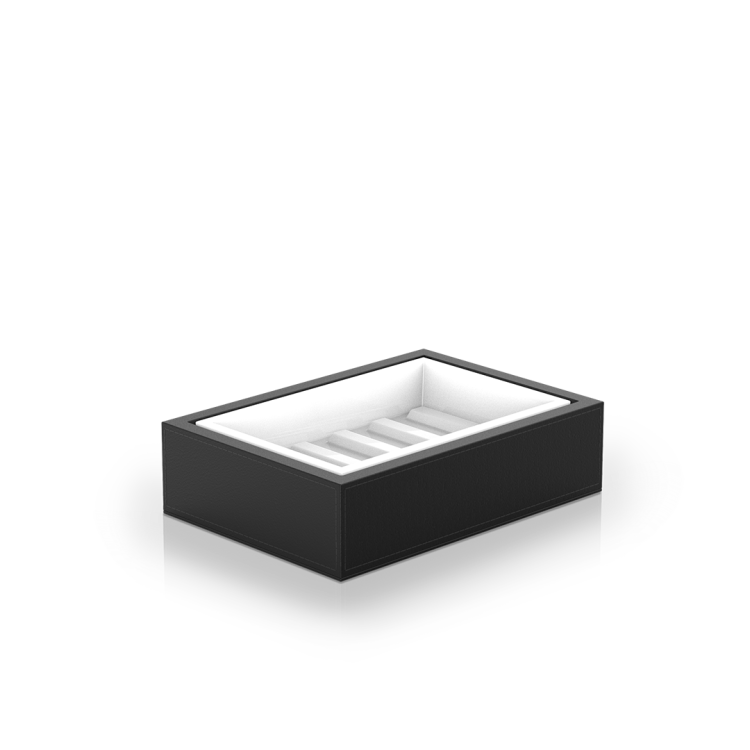 Мыльница настольная Decor Walther Brownie STS черный/белый 0937360