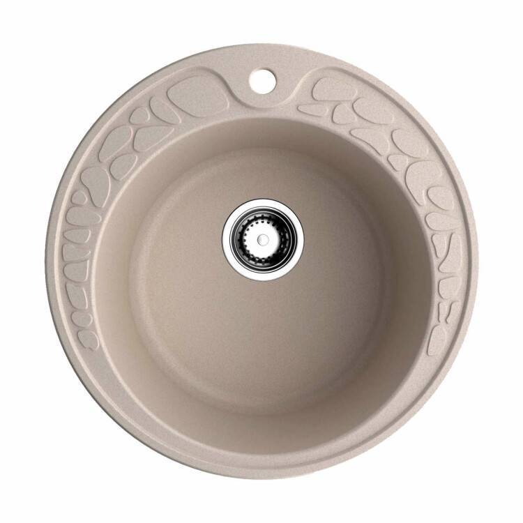 Кухонная мойка OMOIKIRI Tovada 510x510x215 мм бежевый 4993412