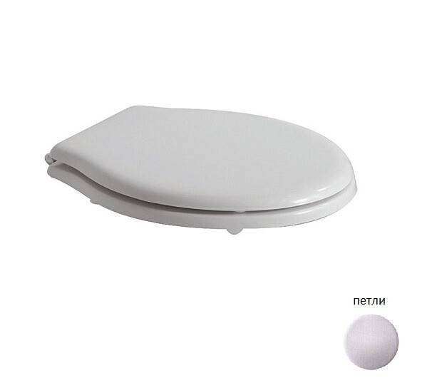 Сиденье для унитаза Globo Paestum 368x415 мм белый PA138