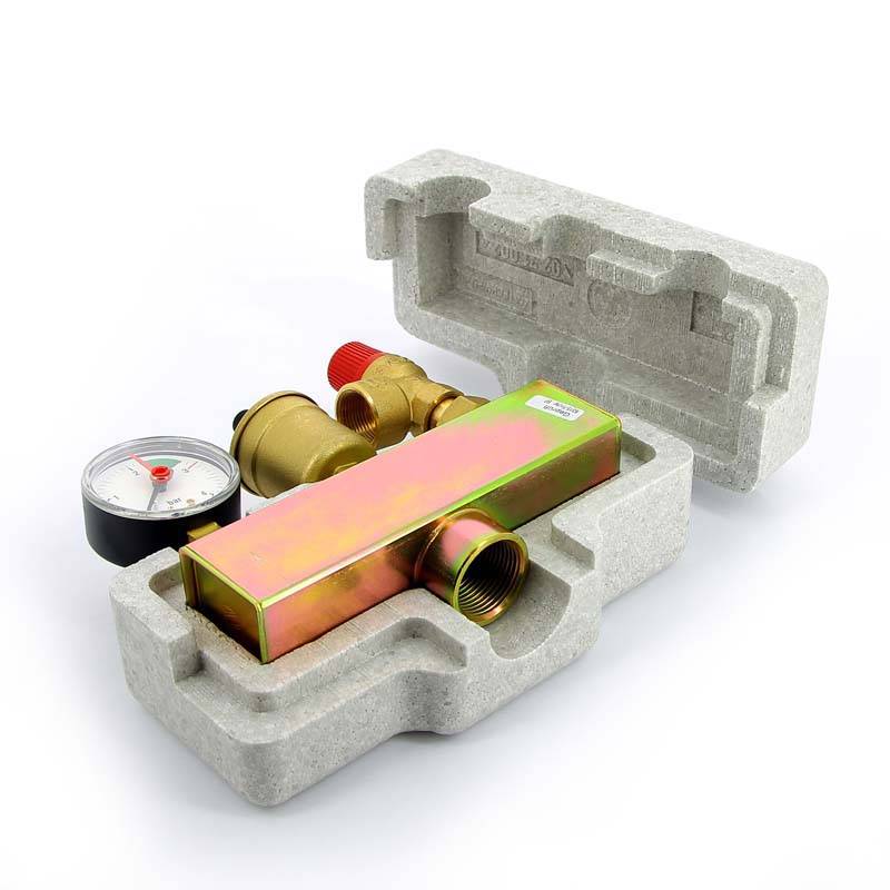 Группа безопасности котла Watts KSG 30/ISO до 50 кВт 1 3 бар сталь с теплоизоляцией 10005227