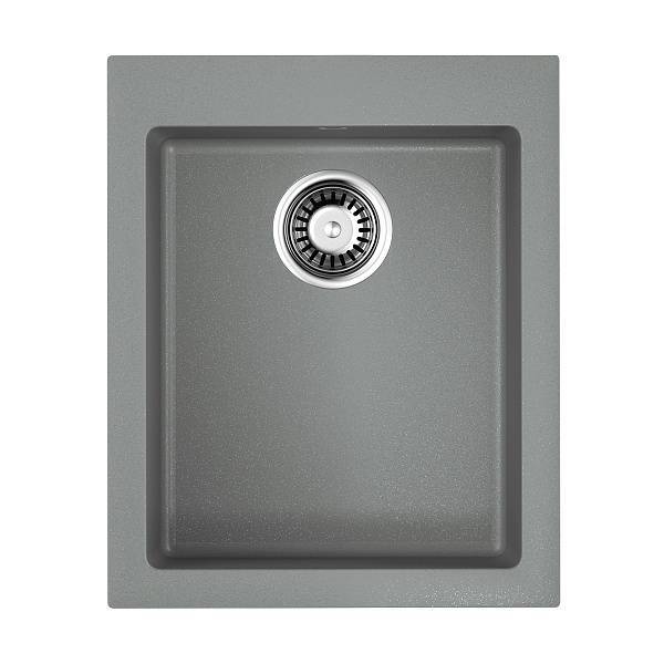 Кухонная мойка Omoikiri Bosen 41-GR Tetogranit 41x50 см leningrad grey 4993543