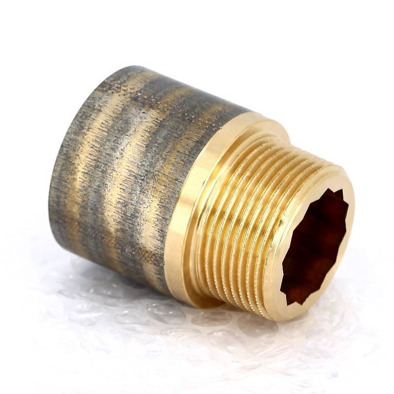 Удлинитель резьбовой НВ бронзовый Viega 1 1/4 x 40 мм 440527