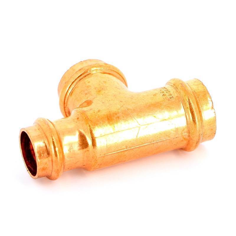 Тройник пресс IBP >B< Press 28х28х22 мм медь P5130 02828022