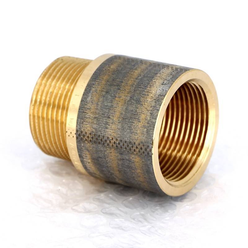 Удлинитель резьбовой НВ бронзовый Viega 1 1/4 x 40 мм 440527