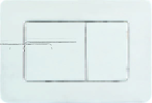 Кнопка смыва для инсталляции Boheme сталь 24х1.2х16.3 см matt white 650-MW