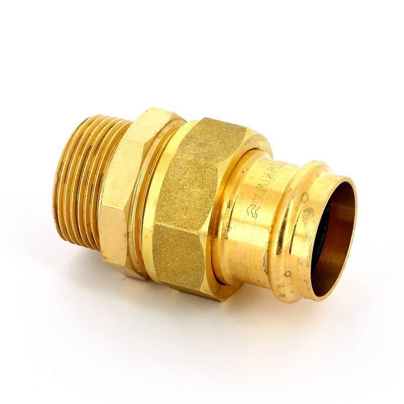 Муфта разъемная пресс-НР IBP >B< Press 35 мм x 1 1/4 бронза P4331G03510000