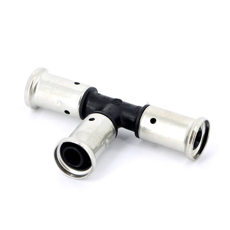 Тройник пресс Henco PVDF 16х16х16 мм 9PK-161616