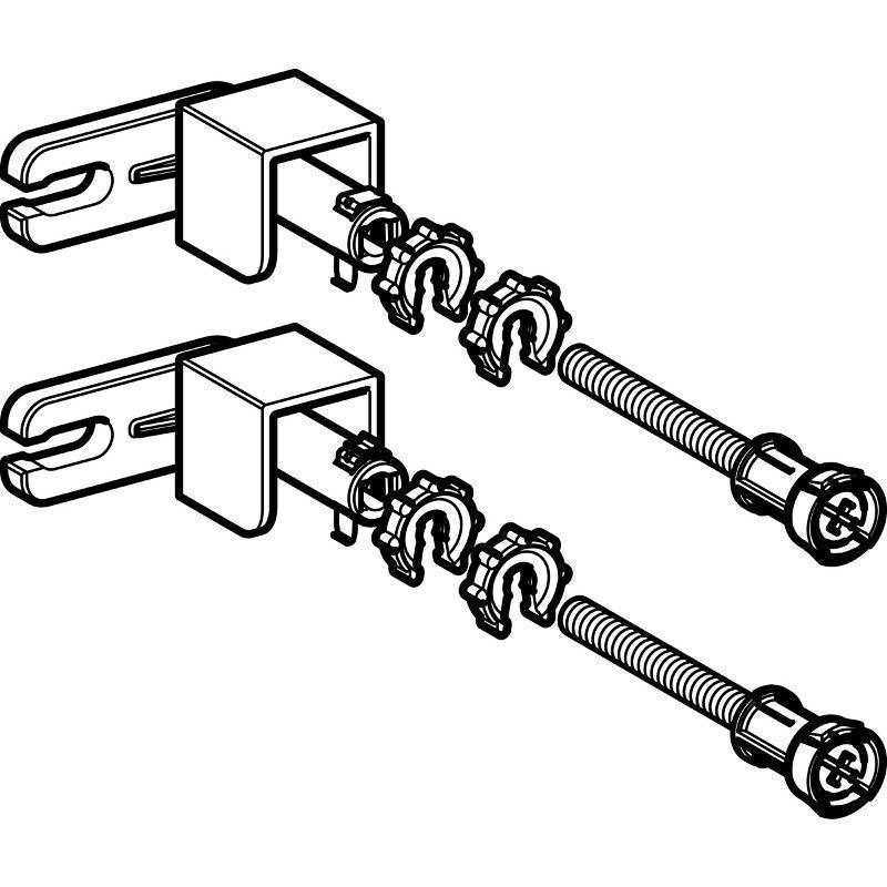 Комплект крепления к стене Geberit Duofix для отдельного монтажа 2 шт. 111.815.00.1