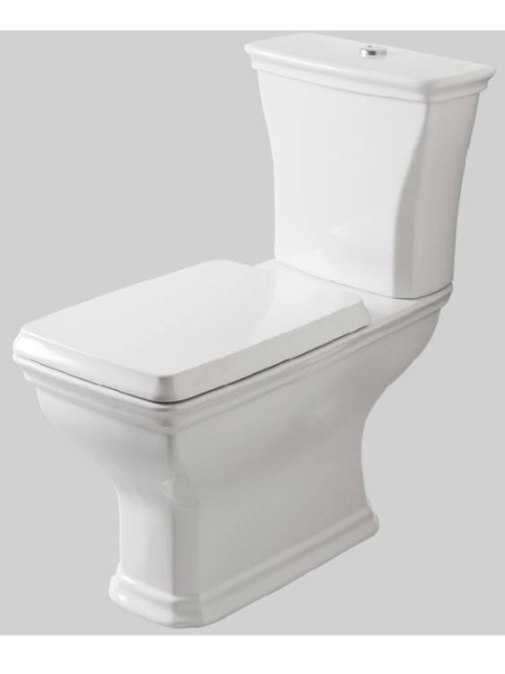 Унитаз напольный Artceram Civitas 360x730x420 мм белый глянцевый CIV004 01 00