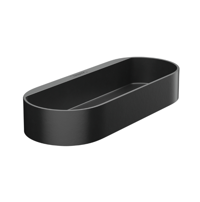 Корзинка Hansgrohe WallStoris 250х100х39 мм черный матовый 27913670