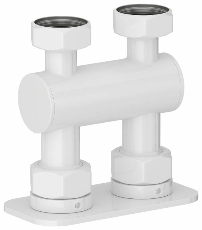 Модуль прямой Сунержа EU50 для отопительных приборов белый 1215393434