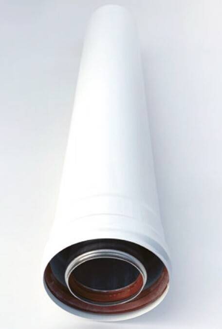 Удлинитель коаксиальный HOGART 60/100 мм 1 м TR6100