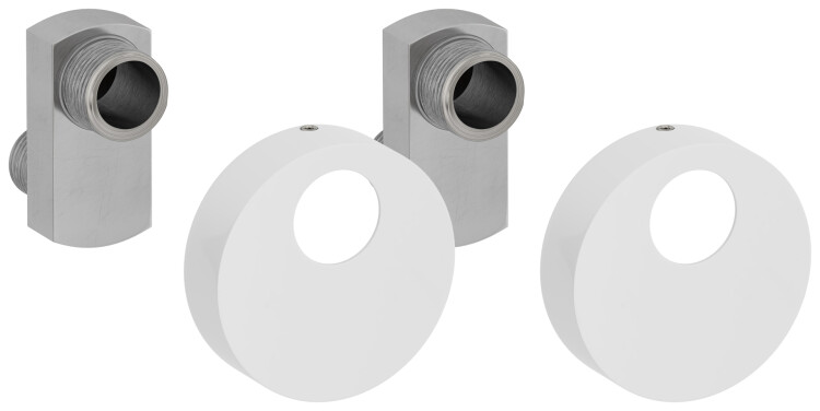 Эксцентрик Сунержа TUBE G 1/2 x G 3/4 НР белый 12-1507-0005