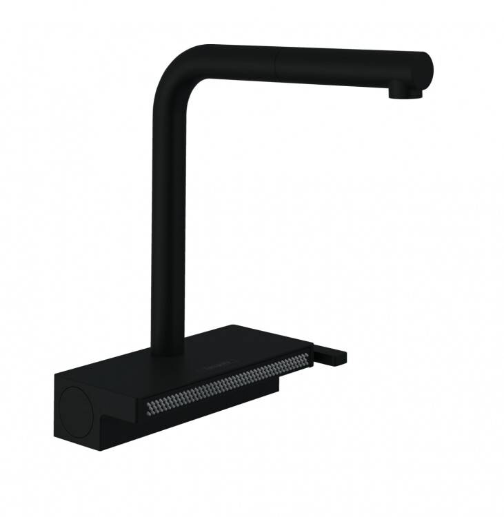 Смеситель для кухни Hansgrohe Aquno Select M81 черный матовый 73830670