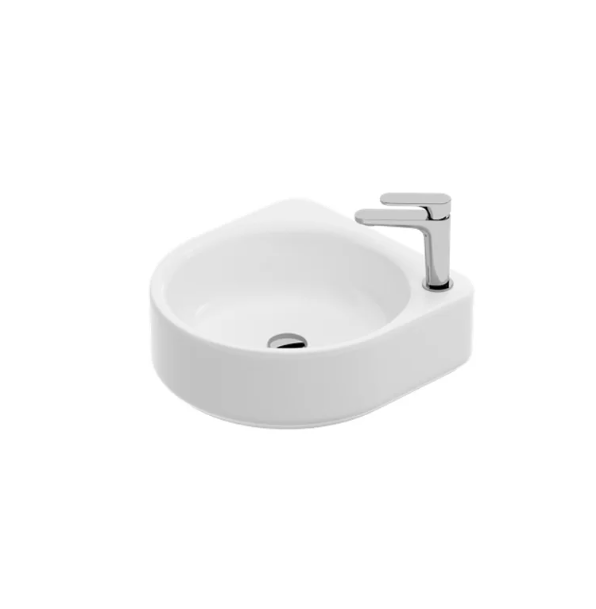 Раковина накладная Artceram Wonder 440x480x150 мм белая WNL004 01 34