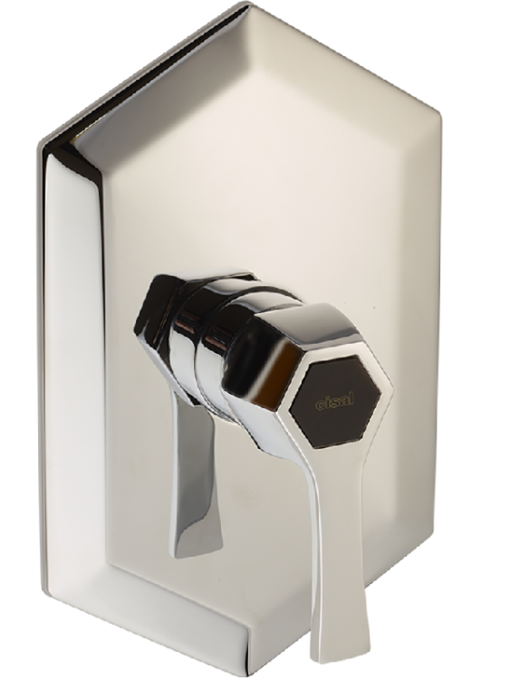 Смеситель для душа Cisal Chérie Chrome/Night Black CH0030006T