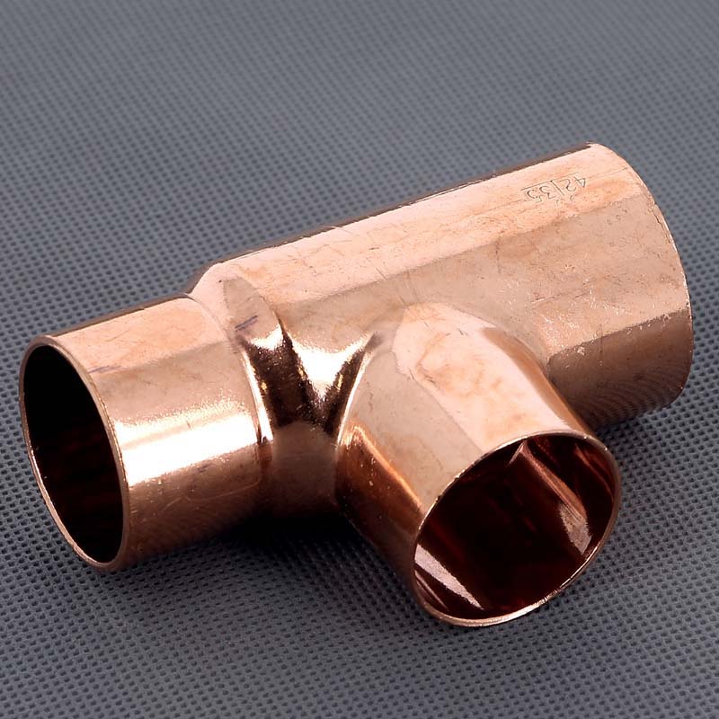 Тройник медный Viega под пайку 42х35х35 мм 122591