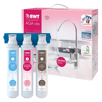 Фильтр для очистки воды BWT AQA vita Magnesium H213P00