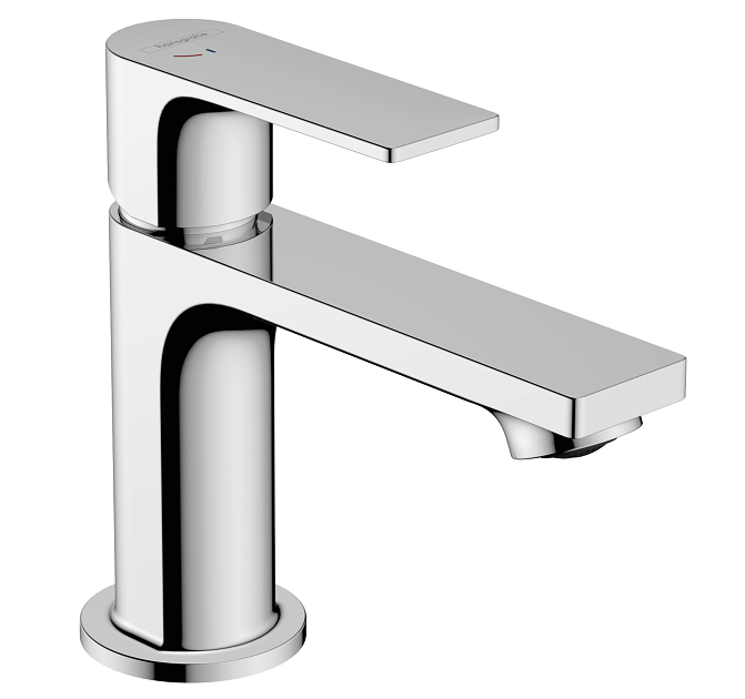 Смеситель для раковины Hansgrohe Rebris E 80 CoolStart со сливным гарнитуром 72554000