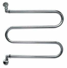 Полотенцесушитель водяной Margaroli Vento 400 600x125x632 мм хром 400CR