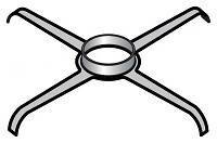 Звезда для центрирования De Dietrich DY 187 (2 шт) 84887587