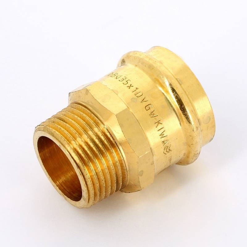 Муфта переходная пресс-НР IBP >B< Press 35 мм x 1 бронза P4243G03508000