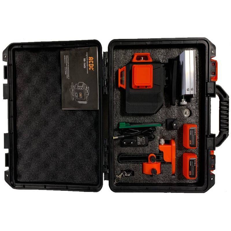 Лазерный нивелир ACDC SS-16G 16 линий зеленый луч SS-16G