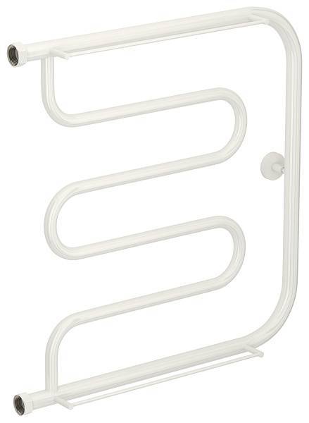 Полотенцесушитель водяной Сунержа Лира 600x600 мм белый 12-4012-6060