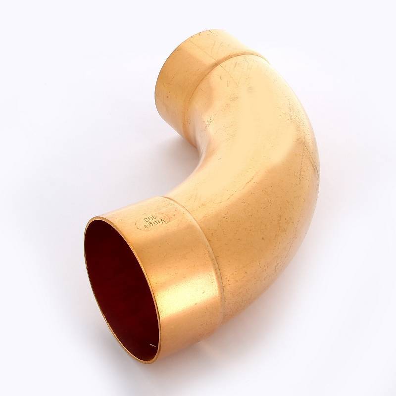 Отвод двухраструбный Viega 95002A под пайку 108 мм 90° 138431