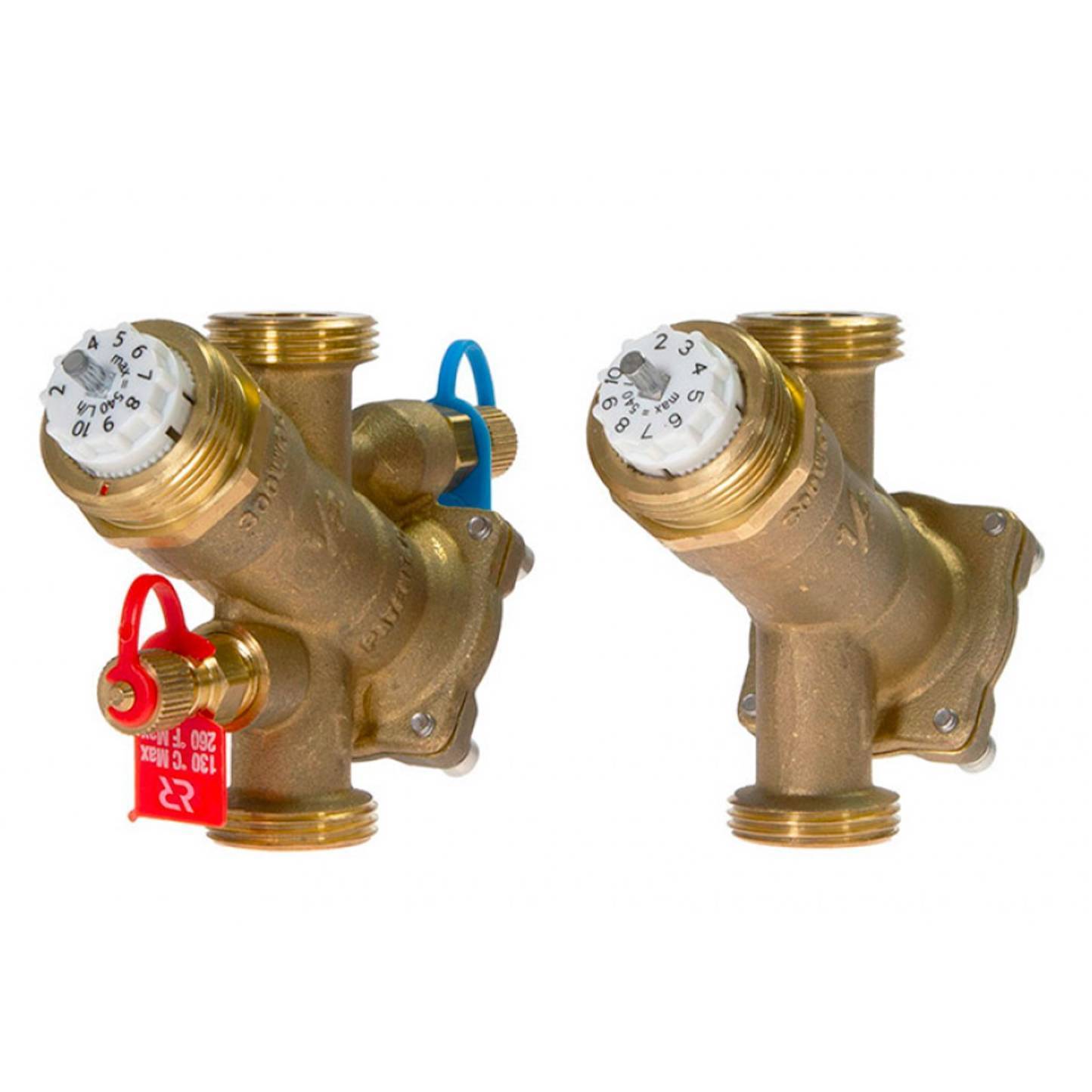 Клапан балансировочный комбинированный Ридан AQT-R DN20 G 1 НР без ниппелей 003Z1803R